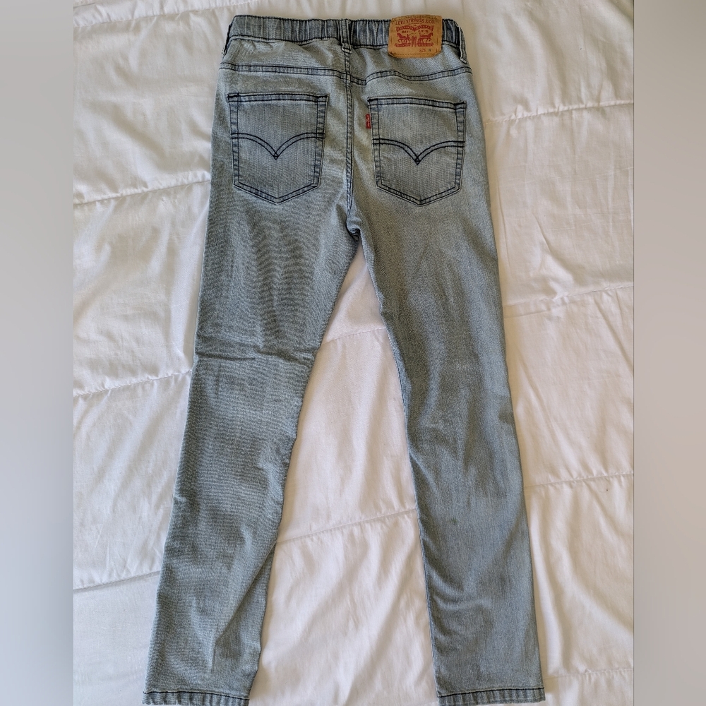 Levi's Kids Light Blue Denim Jeans - Picture 7 of 8
